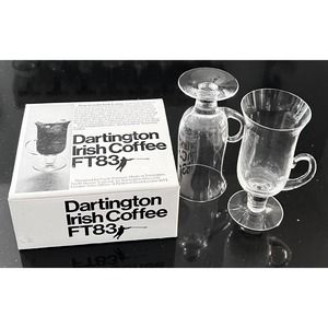 Dartington Irish Coffee Glass Mugs - Set of 2